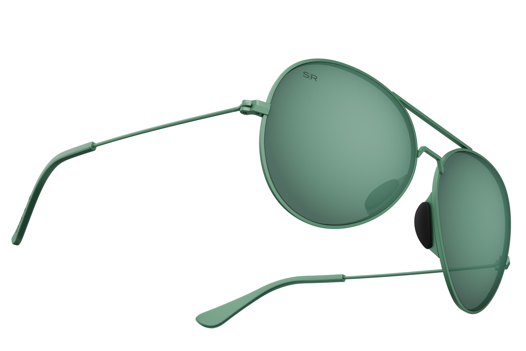 Tangle Free Aviator - Agave Polarized – Shady Rays  display picture 1