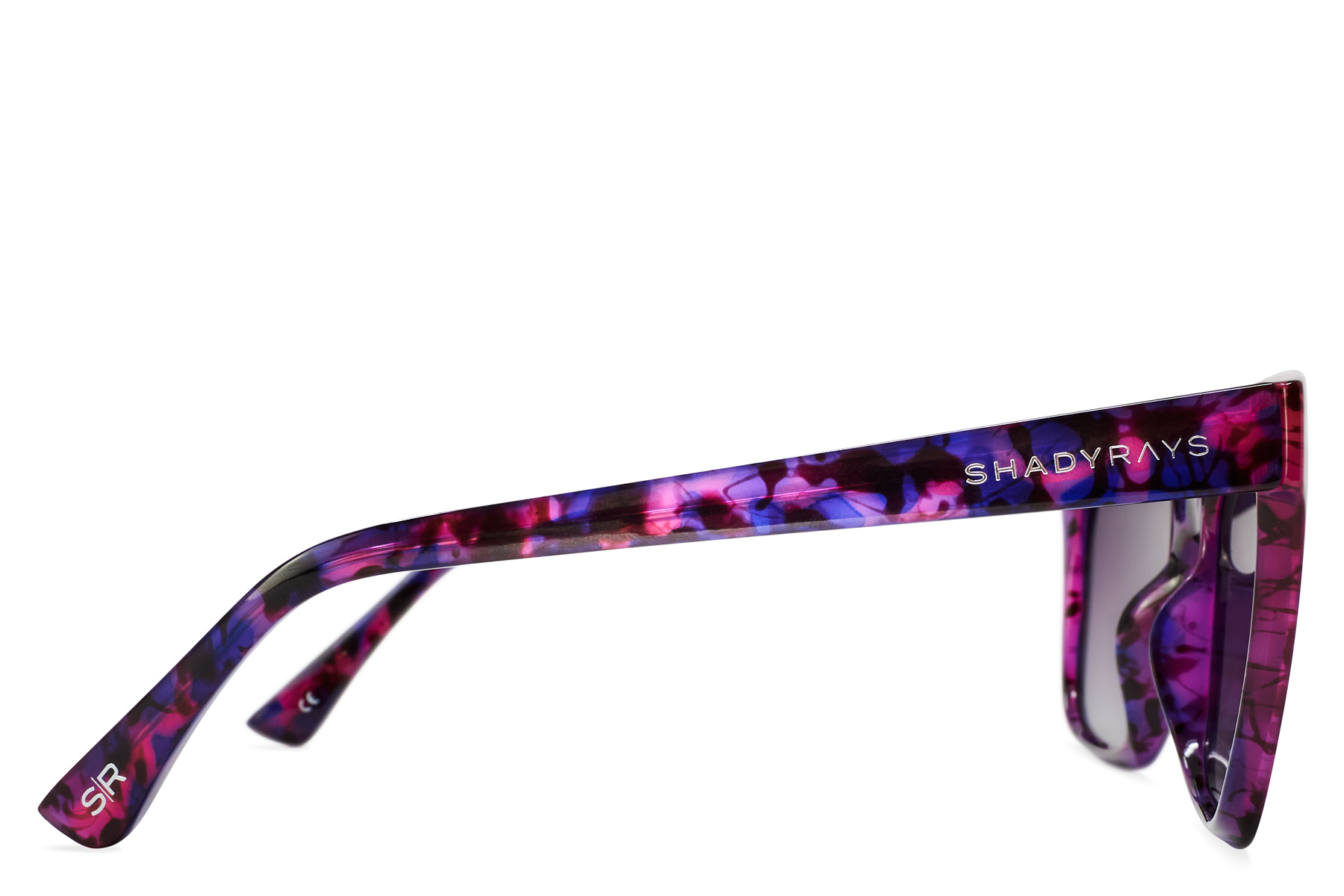 Small Petals Galaxy  Sunglasses Plinvo Petals Shape Small Cat Eye Sunglasses - UV400  main image 3