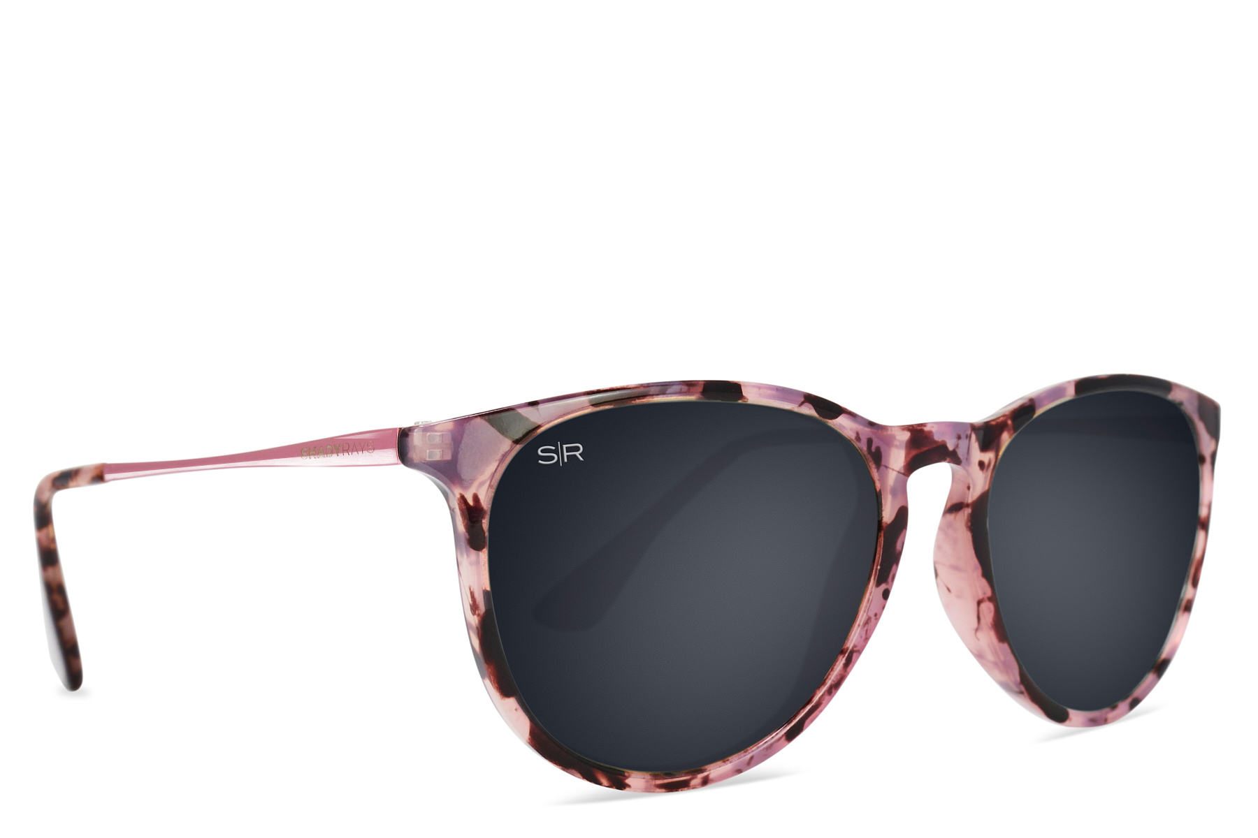 Allure - Midnight Pink Tortoise Polarized – Shady Rays