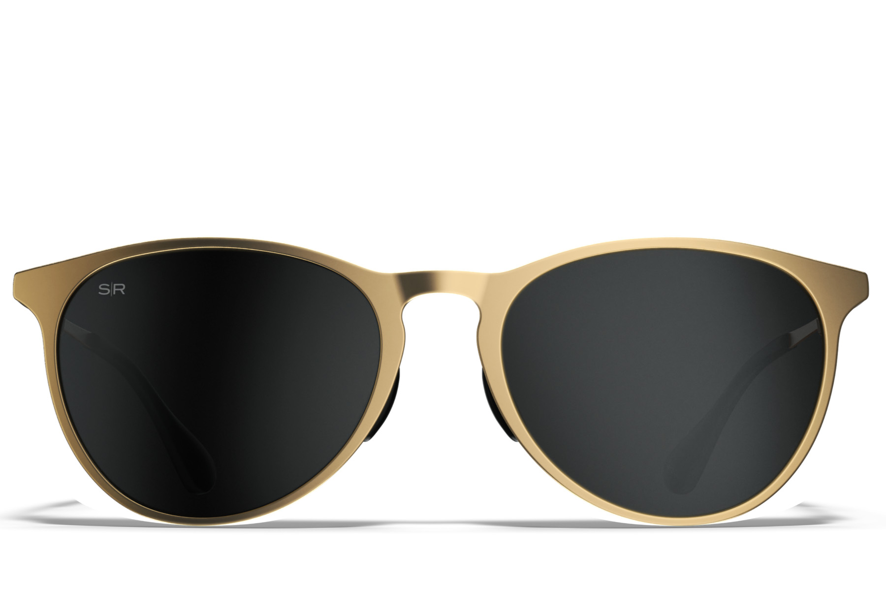 Polarized Sunglasses for Women UV Protection Ultra-Lightweight Metal Frame Zev | Screwless Hinge Titanium Square Sunglasses – WMP Eyewear main image 4