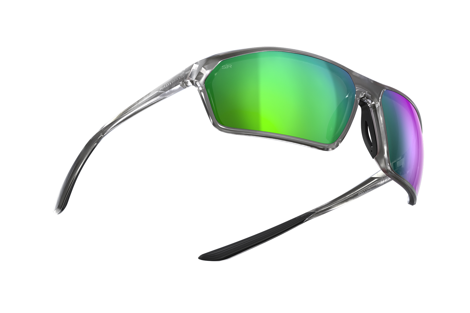 Ace Elite - Emerald Smoke – Shady Rays® | Polarized Sunglasses