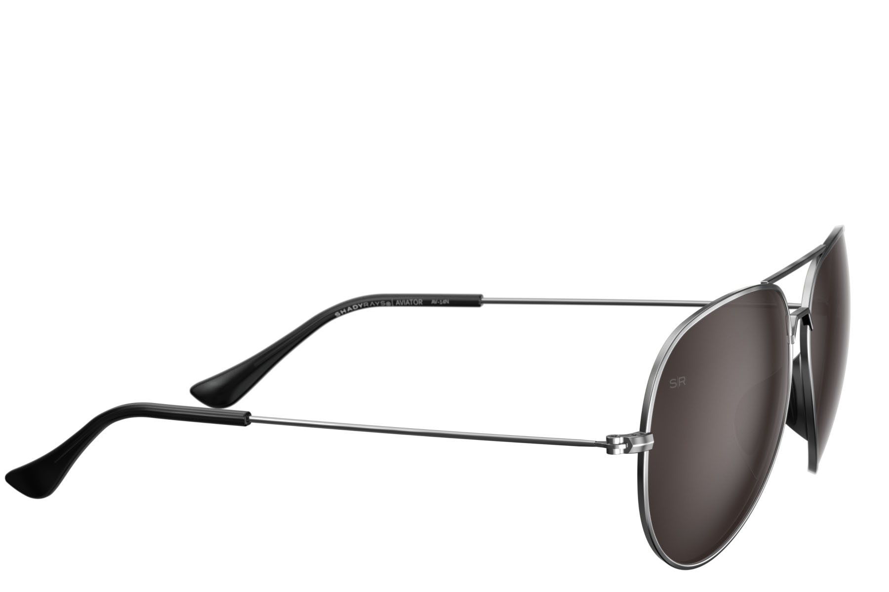 Aviator Elite - Blackout Polarized – Shady Rays® | Polarized  display picture 1