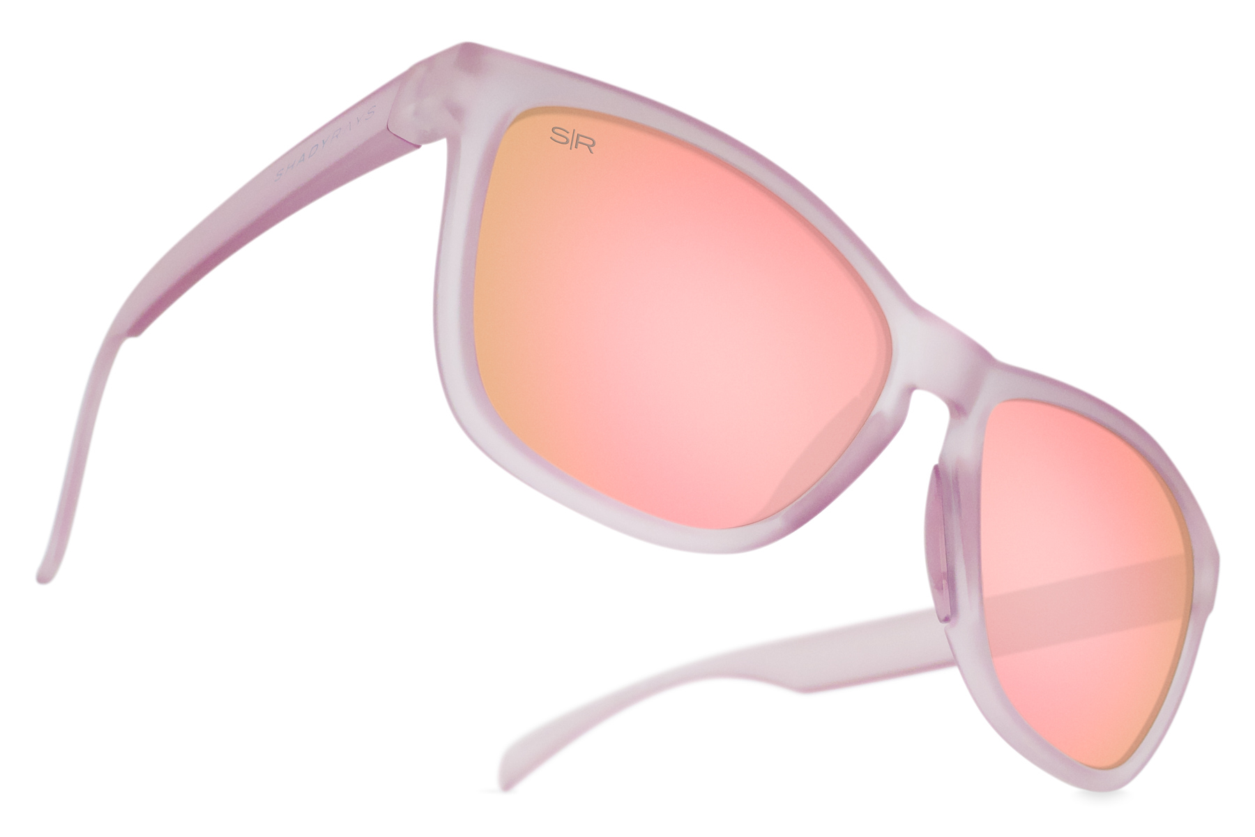 Rose Colored Lenses cat eye polarized sunglasses with case Rose Lens Cat Eye Sunglasses | Maui Jim® main image 4