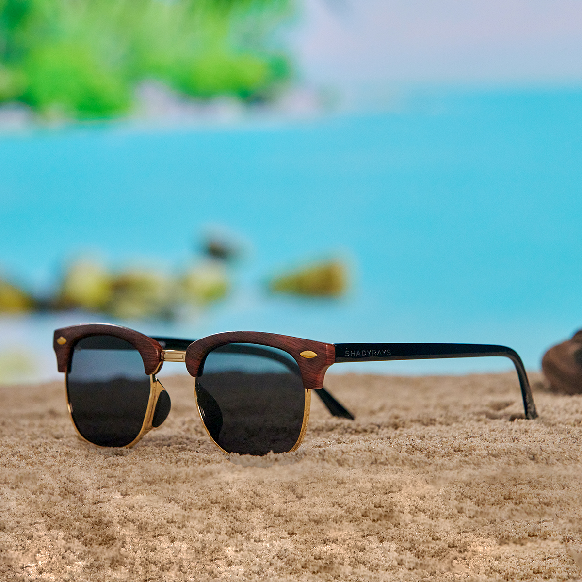 Shady Rays Tangle Free - Oakmont Timber Polarized Sunglasses  display picture 1