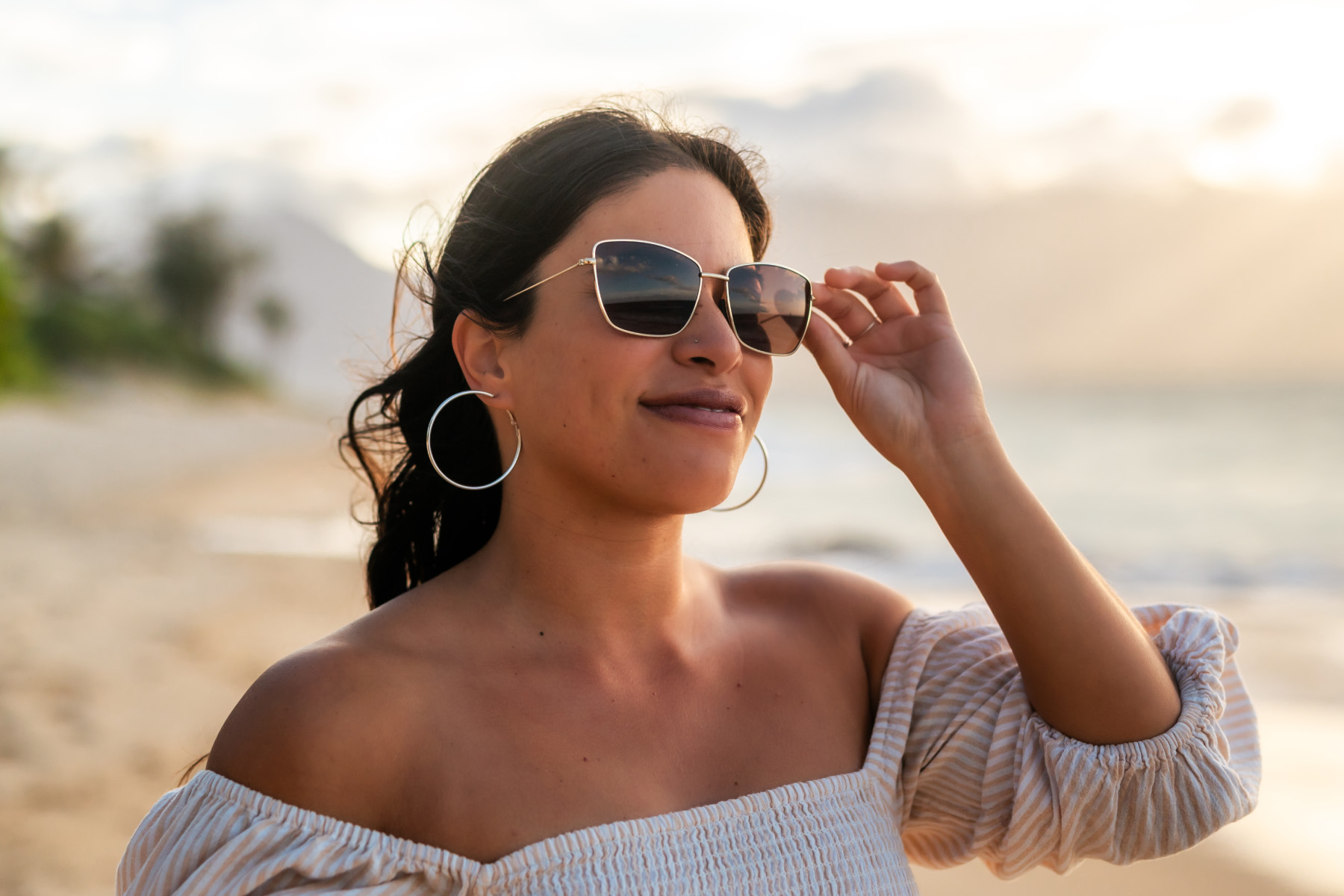 Tangle Free Melrose - Amber Gold Polarized – Shady Rays