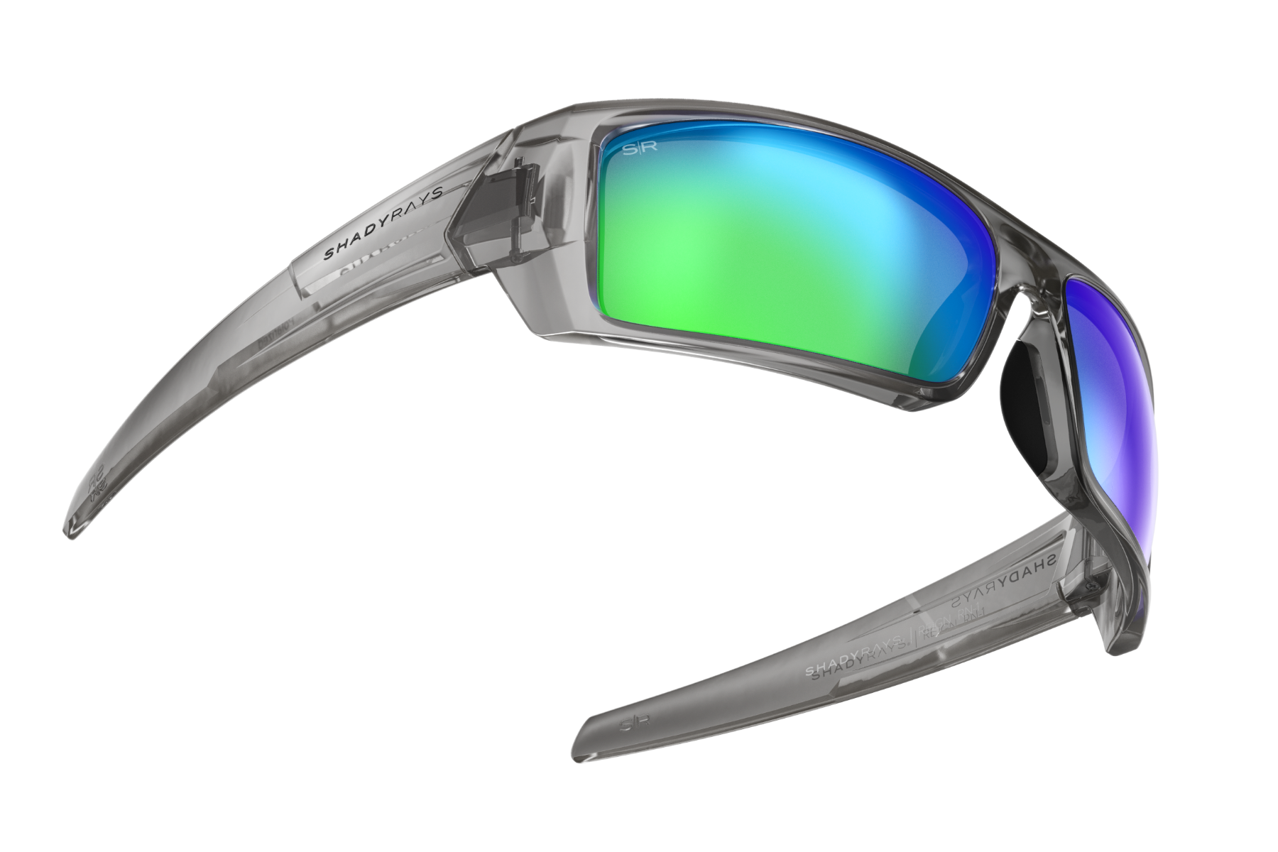Reign - Emerald Smoke Polarized – Shady Rays® | Polarized Sunglasses