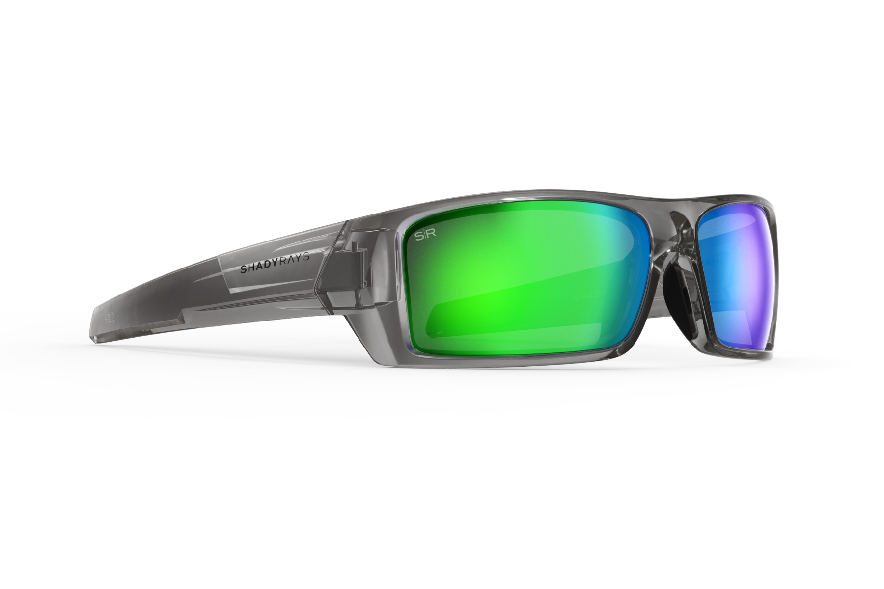 New Paradigm 20-55 Forest Green Sunglasses - MSRP $163 Polarized Green South Park Sunglasses with Green Lenses main image 2