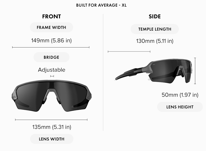 Apex - Liberty Red Polarized - fit guide