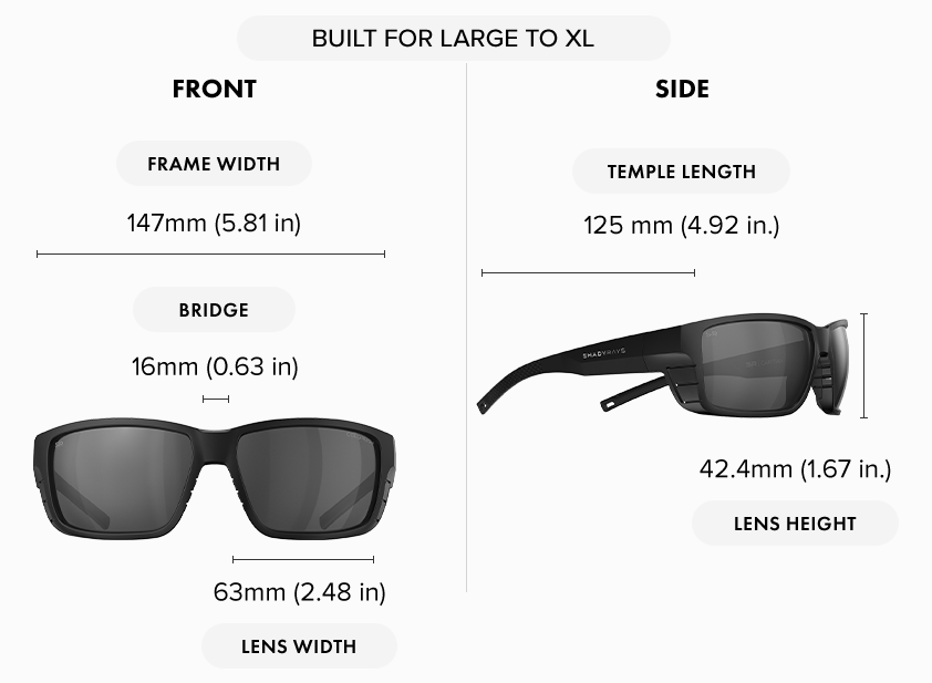 Capitan Elite - Black Slate Low-Light - fit guide